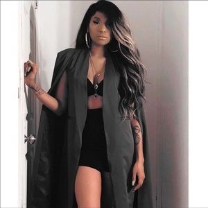 Haoduoyi Cape Blazer